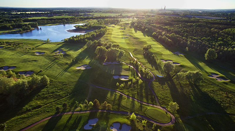 Kunětická hora - golfové hřiště