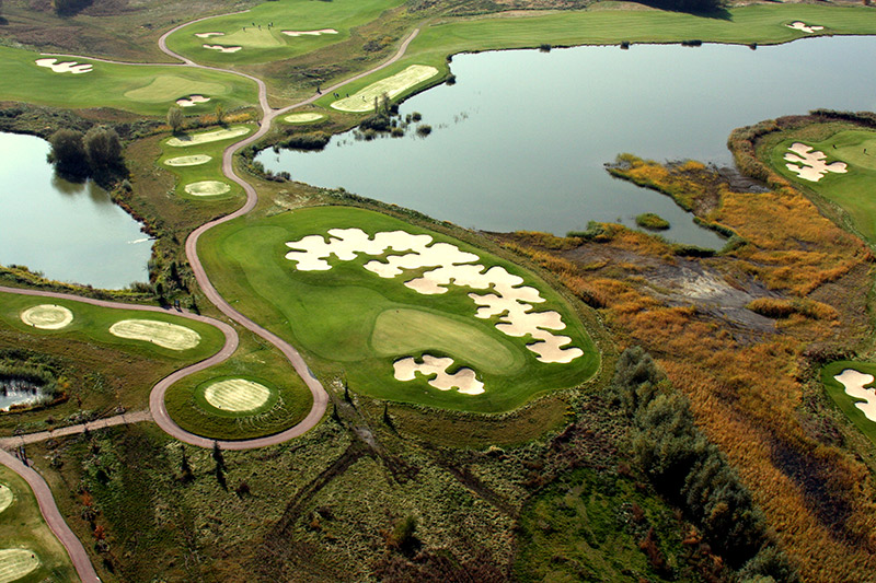 Kunětická hora - golfové hřiště