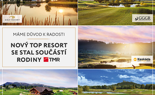 Společnost TMR zahájila spolupráci s Golf&Spa Resortem Kunětická Hora